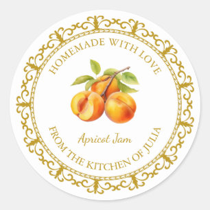 Etiqueta de Emperramento de Apricot para Casa da V