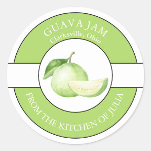 Etiqueta de emperramento de guava