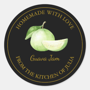 Etiqueta de Emperramento de Guava Homemade Dourada