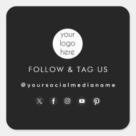 Etiqueta de encapsulamento de mídia social para lo