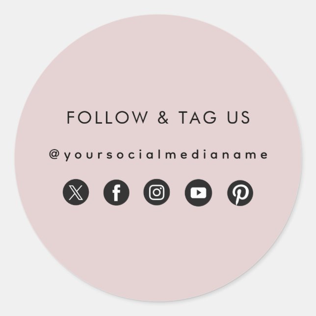 Etiqueta de Encapsulamento de Nomes Personalizados (Frente)