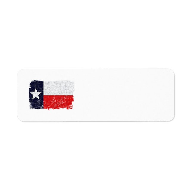 Etiqueta de Endereço AGIDO SINALIZADO TEXAS (Frente)