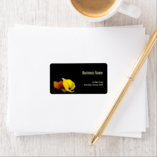 Etiqueta de endereço comercial