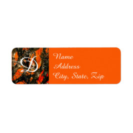 Etiqueta de Endereço de Camuflagem