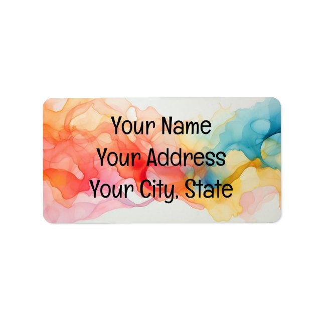 Etiqueta de Endereço de Devolução (Frente)