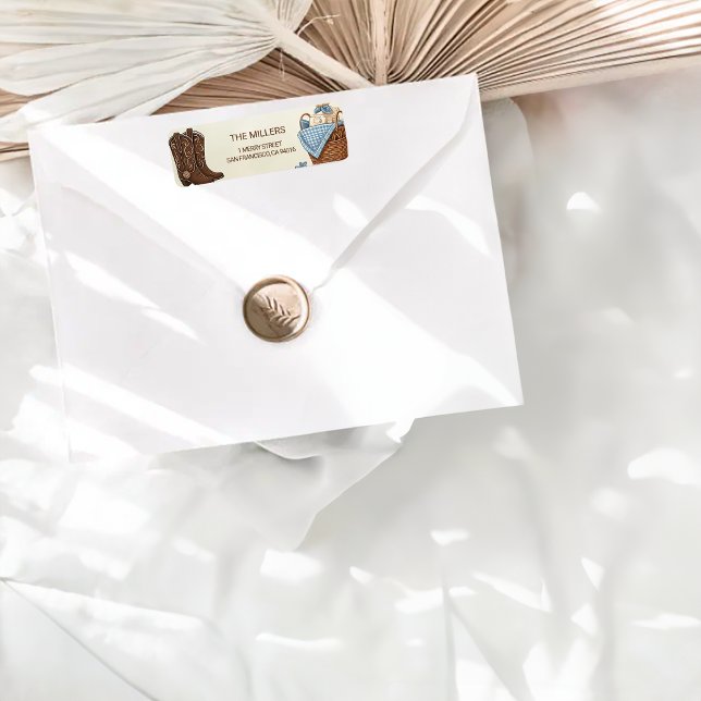 Etiqueta de Endereço de Devolução (Criador carregado)