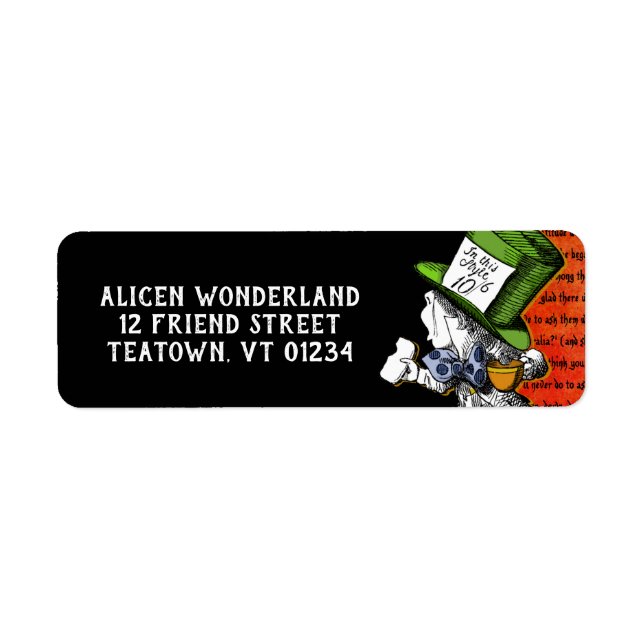 Etiqueta de Endereço de Devolução (Frente)