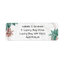 Etiqueta de Endereço de Devolução