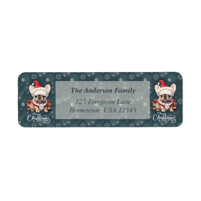 Etiqueta de Endereço de Devolução (Frente)