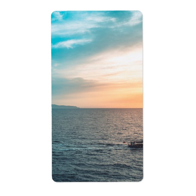 Etiqueta de Endereço de Devolução com Foto Persona (Frente)