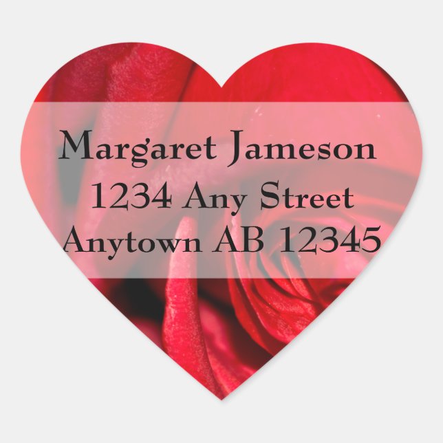 Etiqueta de Endereço de Devolução de Casamento de  (Frente)