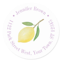 Etiqueta de Endereço de Devolução de Chuveiro de N