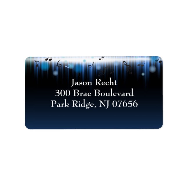 Etiqueta de Endereço de Devolução de Jason1 (Frente)