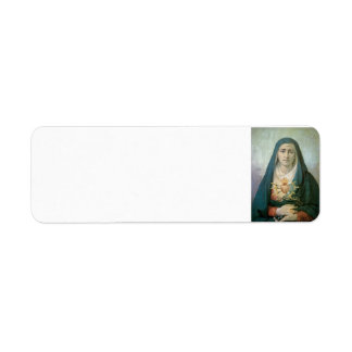 Etiqueta de Endereço de Devolução de Nossa Senhora