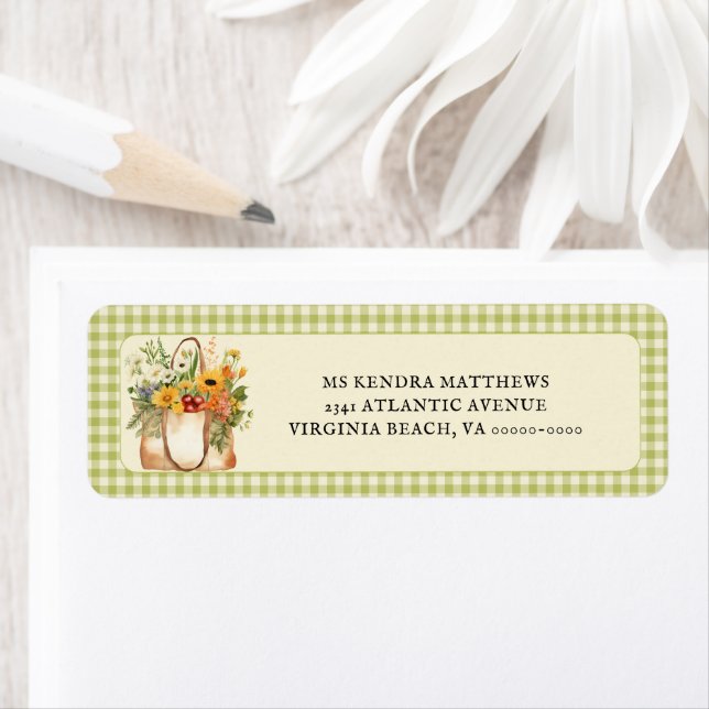 Etiqueta de Endereço de Devolução dos Agricultores (Insitu)