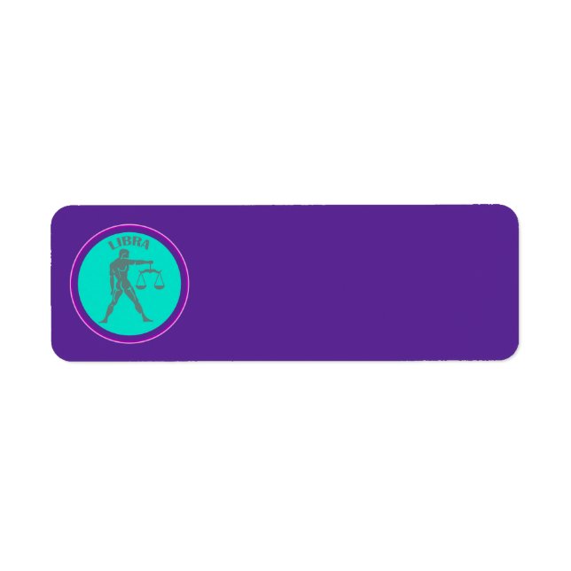 Etiqueta de Endereço de Devolução Libra (Frente)