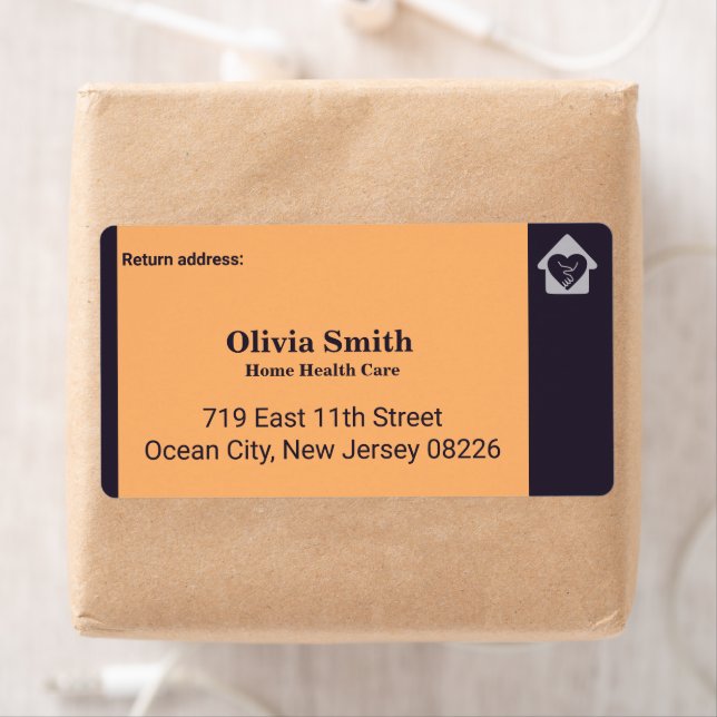 Etiqueta de Endereço de Devolução Personalizada do (Insitu)