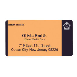 Etiqueta de Endereço de Devolução Personalizada do