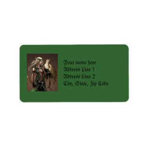 Etiqueta de endereço de Druidic