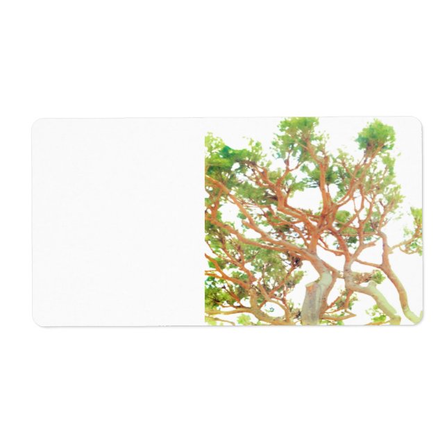 etiqueta de endereço de entrega (Frente)