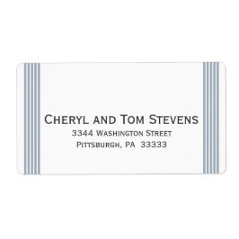 Etiqueta De Endereço De Retorno Com Distribuição F