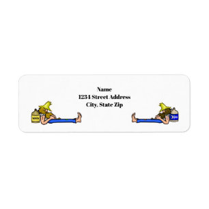 Etiqueta de Endereço de Retorno dos Moonshiners Hi