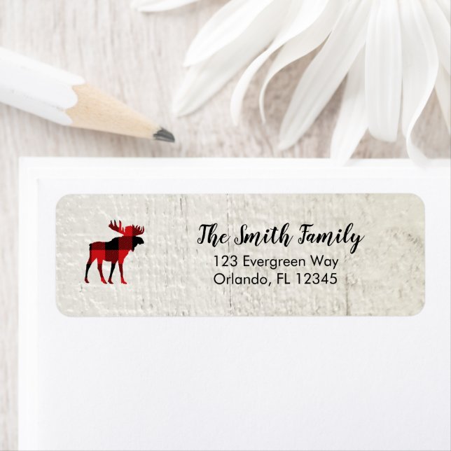 Etiqueta de Endereço de Verificação de Búfalo de M (Insitu)