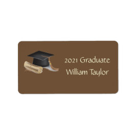 Etiqueta de Endereço do formando