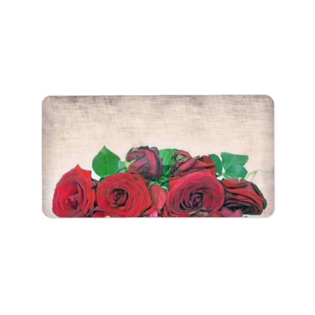 Etiqueta de Endereço do rosa (Frente)