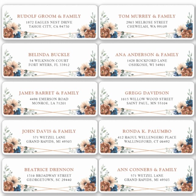 Etiqueta de Endereço Geométrico do Marinho Terraco (Frente)