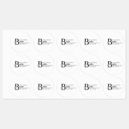 Etiqueta de Endereço Magnolia