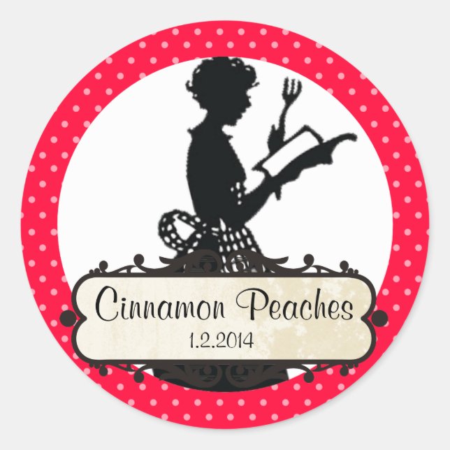 etiqueta de enlatamento do livro de receitas da do (Frente)