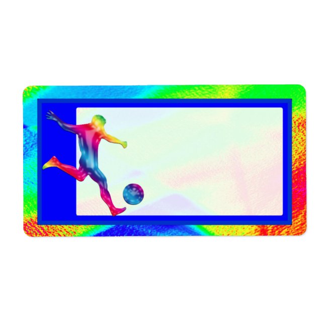 Etiqueta de Entrega das Luzes de Futebol (Frente)