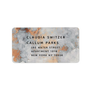 Etiqueta de Envelope de Devolução RSVP de Casame