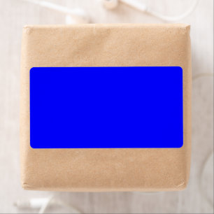 Etiqueta de Envio Azul