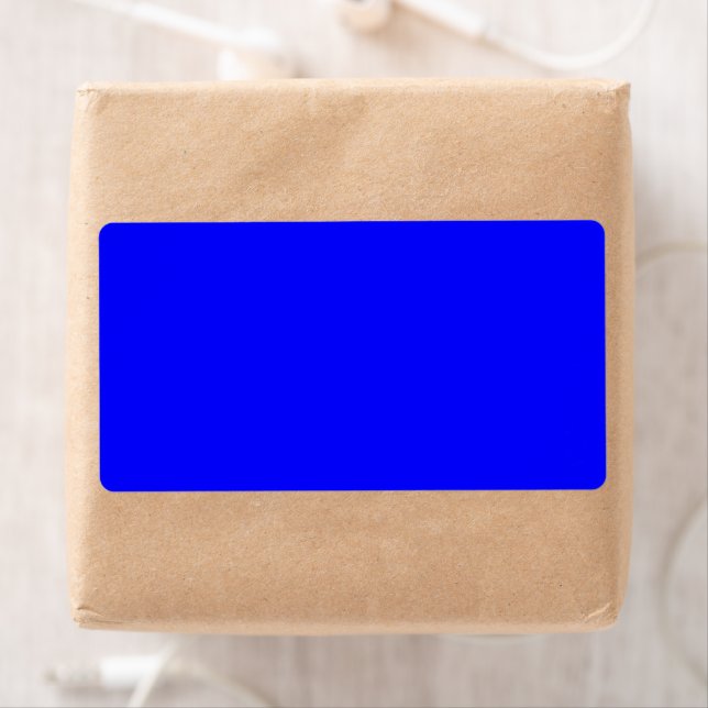 Etiqueta de Envio Azul (Insitu)