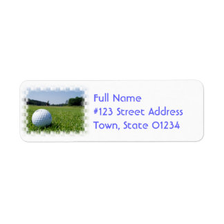 Etiqueta de Envio de Golf