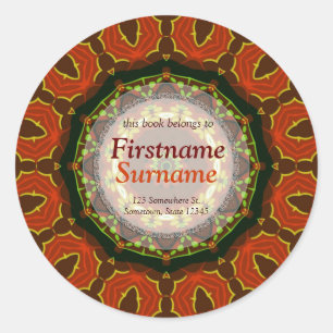 Etiqueta de Etiqueta de Placa de Arte SolarFire