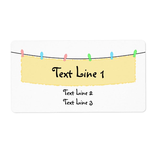 Etiqueta de faixa (Frente)