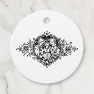 Etiqueta de Favor da Família Santa