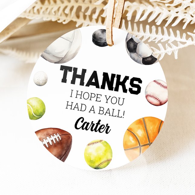 Etiqueta de Favor da Ronda Esportiva (Criador carregado)