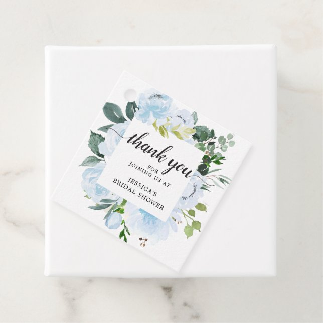 Etiqueta de Favor de Agradecimento para Chá de Noi (In Situ)