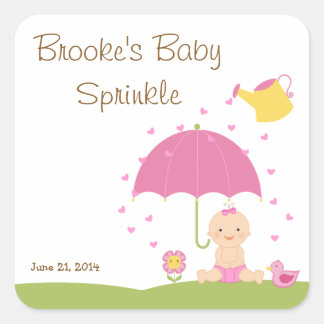 Etiqueta de Favor de Chuveiro de Baby Sprinkle