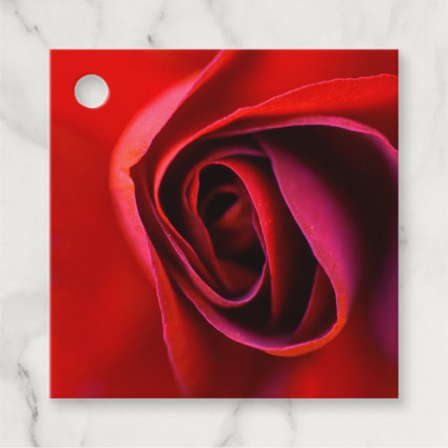 Etiqueta de Favor de Impressão Brilhante (Frente)