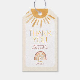 Etiqueta de Favor Sun Birthday