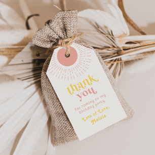 Etiqueta de favorecimento da Festa de aniversário 