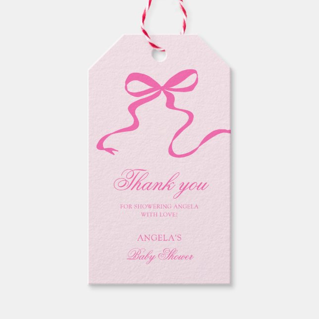 Etiqueta de favorecimento do Chá de fraldas azul a (Frente)