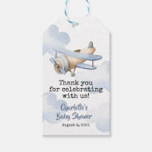 Etiqueta de favorecimento do Chá de fraldas de avi