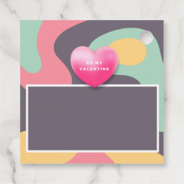 Etiqueta de favorecimento do Dia de os namorados d