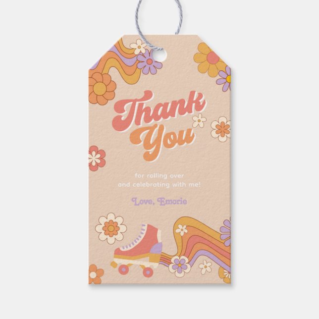 Etiqueta de Favorito de Aniversário do Cilindro do (Frente)